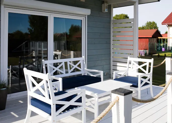 Vakantiehuis Pod Morskim Niebem Rowy (Pomerania)